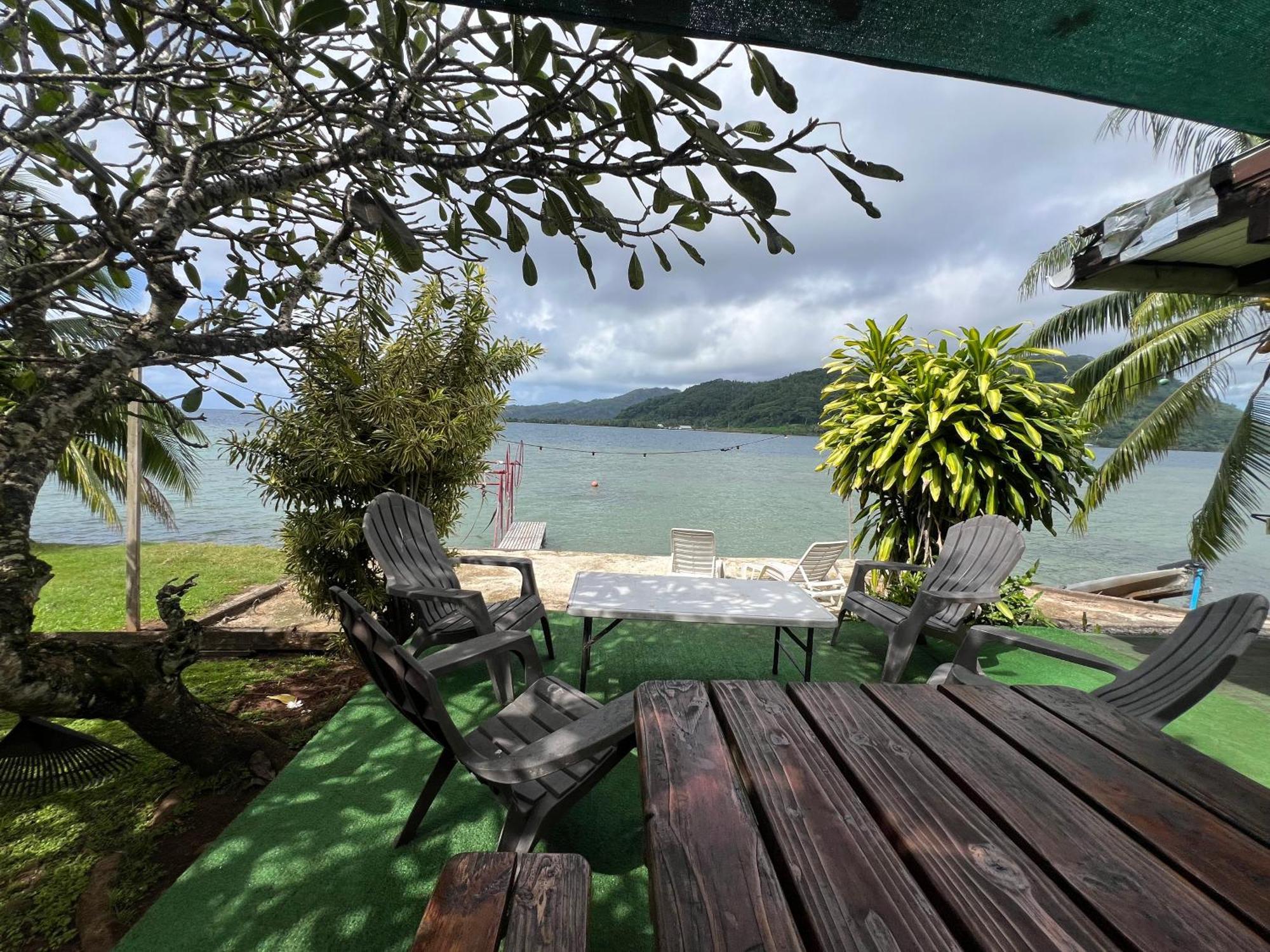 Villa De La Baie Raiatea - Bord De Mer Uturoa Luaran gambar